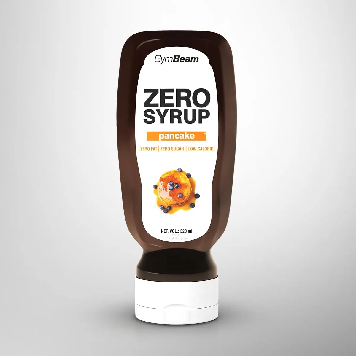 GymBeam Zero Syrup Pancake Sirup 3x350ml zuckerfrei