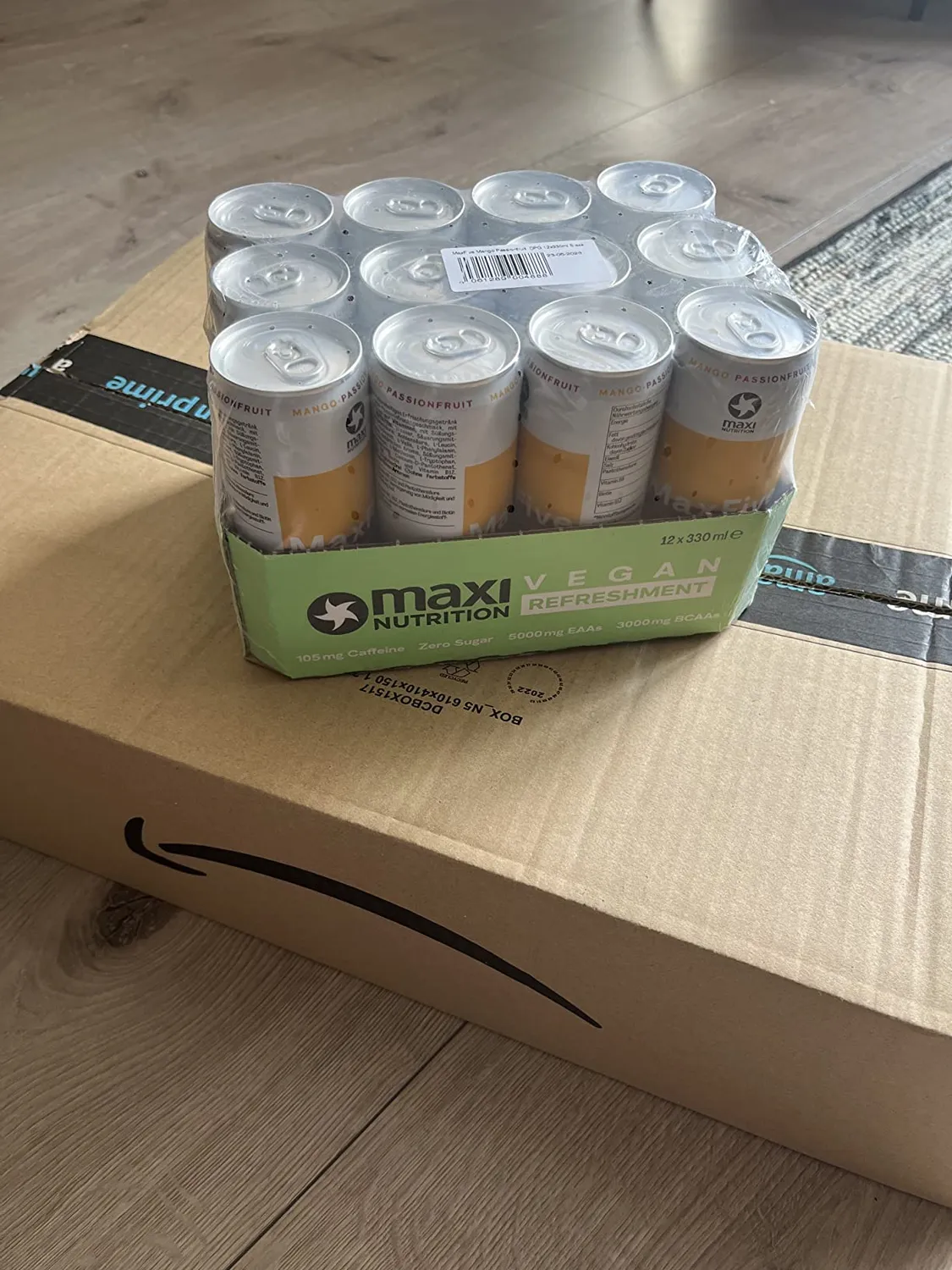MaxiNutrition MaxFive EAA Drink Mango-Passionfruit 12x330ml