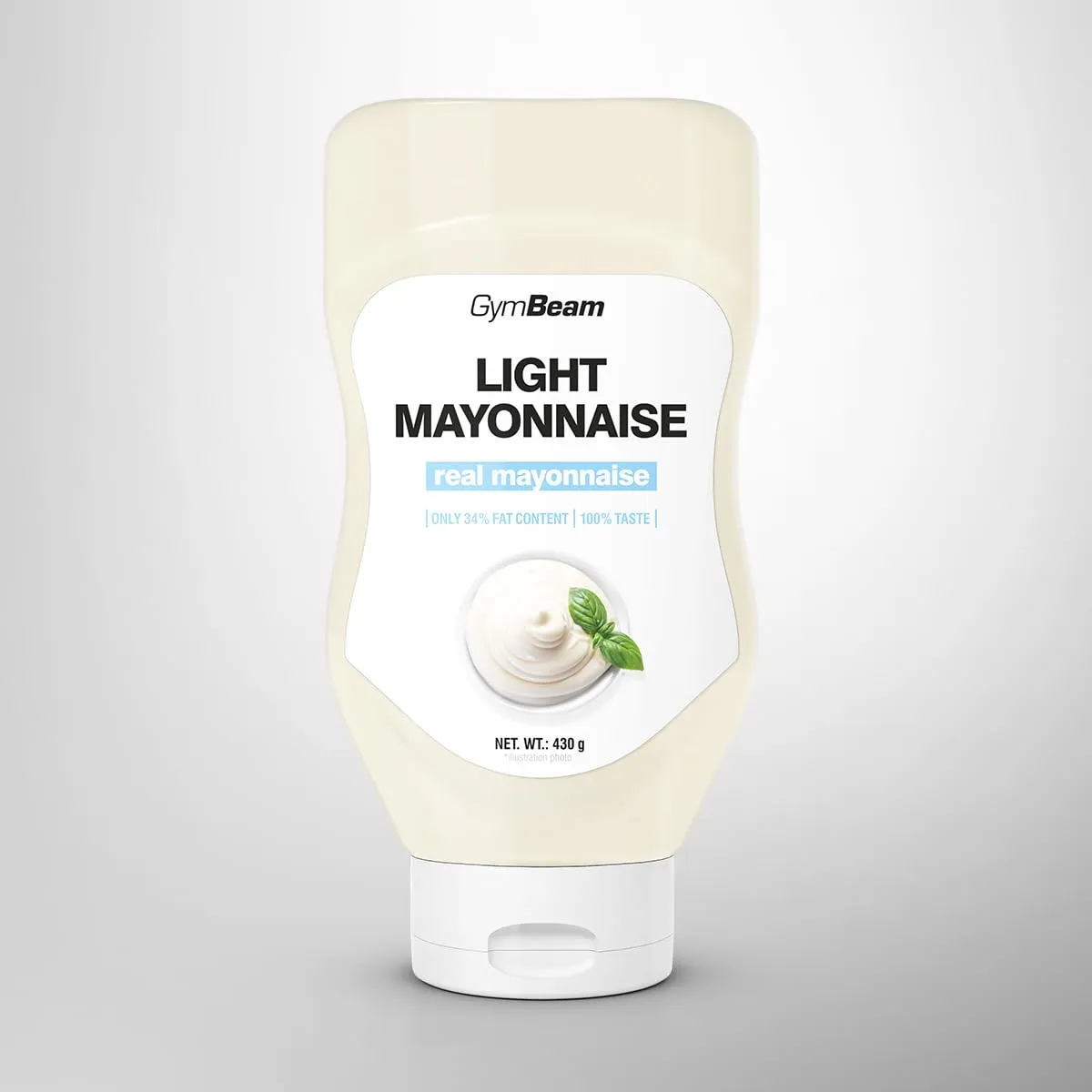 GymBeam Light Mayonnaise 4x430 ml kalorienarm