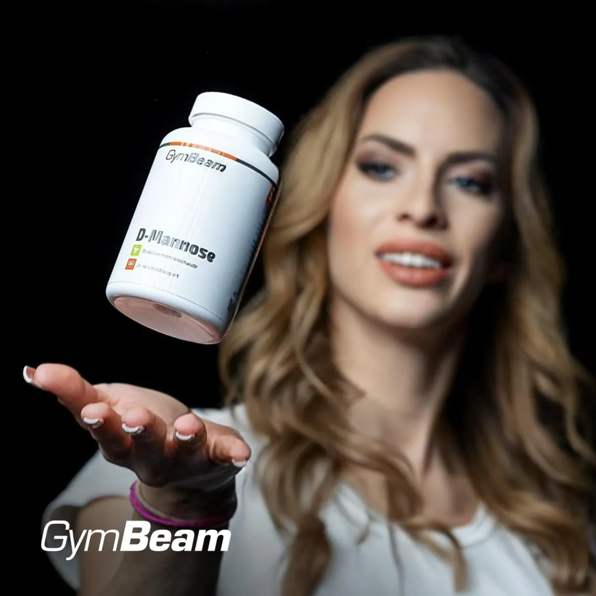 GymBeam D-Mannose Kapseln 1500 mg 90 Stk Harnwege