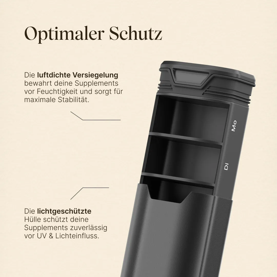 Vetain Tablettenbox 7 Tage Pillenbox