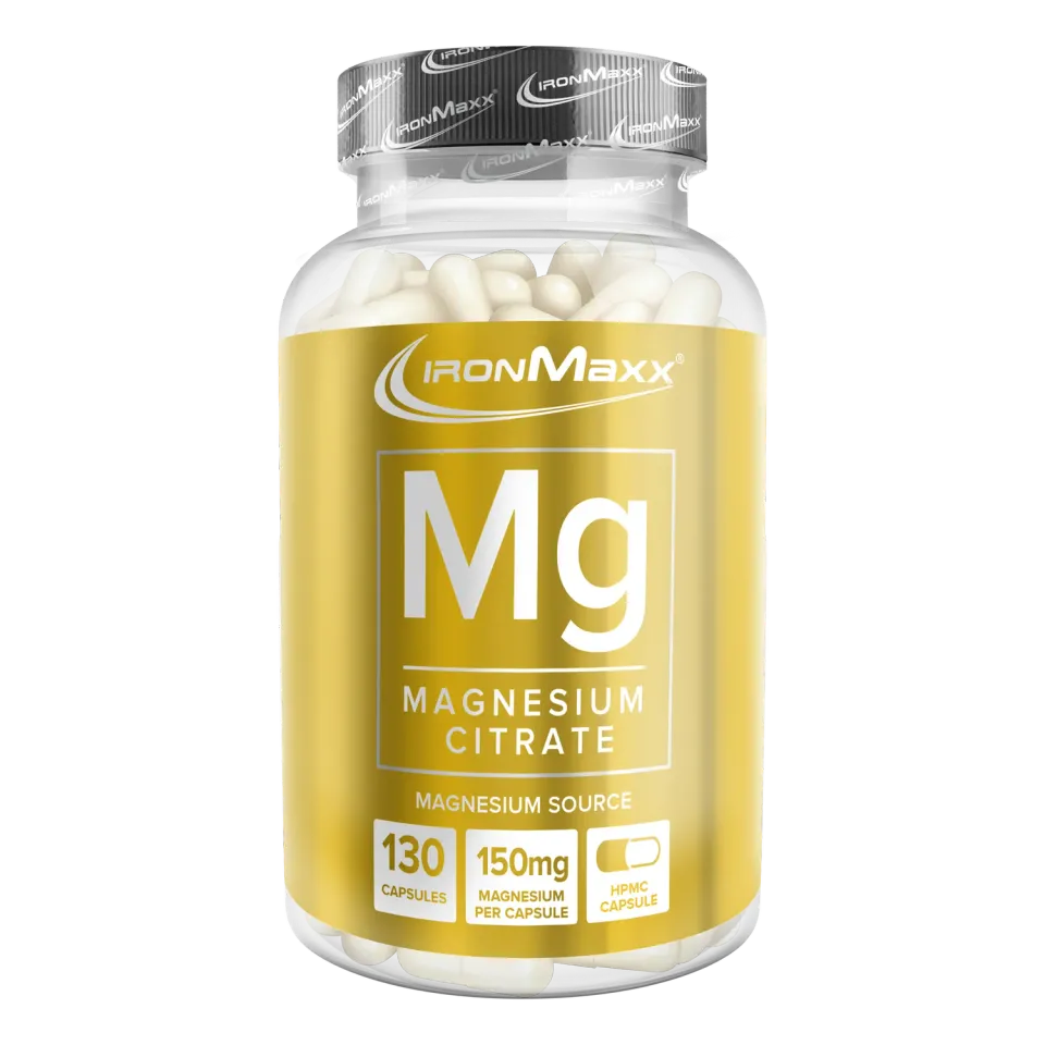 IronMaxx Magnesium 130 Kapseln 300 mg pro Portion
