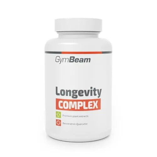 GymBeam Longevity Komplex Kapseln 90 Q10 Resveratrol