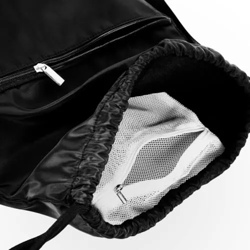GymBeam Sack Pack Turnbeutel mit Reissverschlussfach