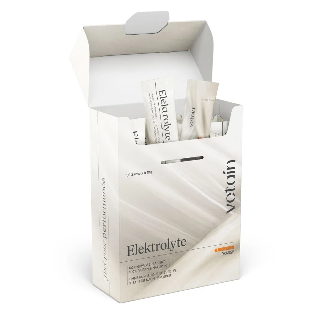 Vetain Elektrolyte 30er Box Pulver Maracuja 30 Sticks