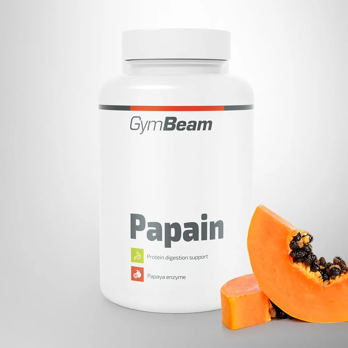 GymBeam Papaya Papain Kapseln 90 Stück vegan