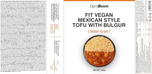 GymBeam FIT Tofu Mexikanische Art Fertiggericht 420 g vegan