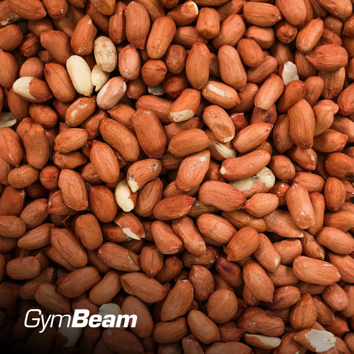 GymBeam Ungesalzene Erdnüsse Snack 1000g naturbelassen