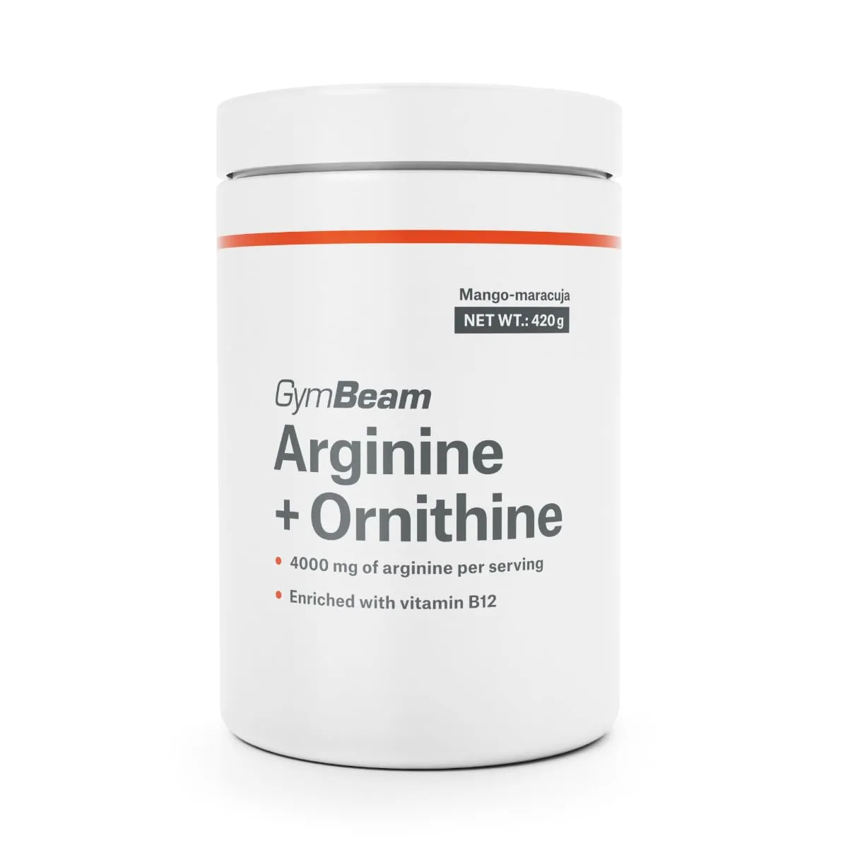 GymBeam L-Arginin + Ornithin 420 g Grüner Apfel