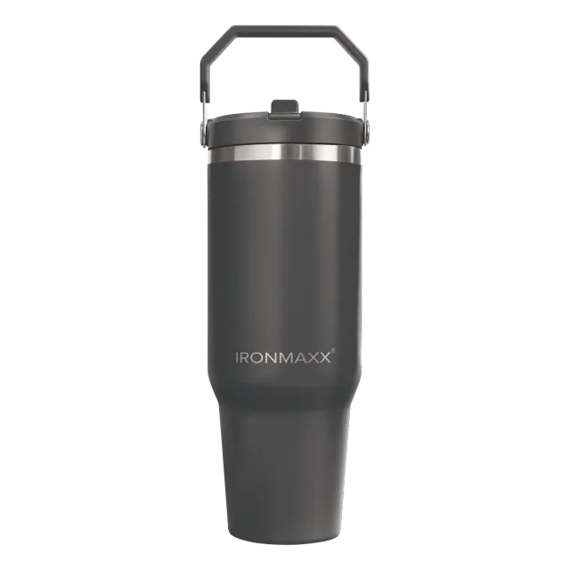 IronMaxx Cup V5.0 Thermobecher 1200ml Graphite isoliert