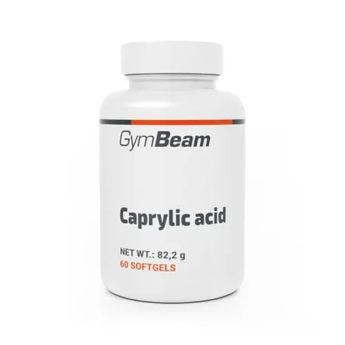 GymBeam Caprylsäure Kapseln 1200mg MCT Keto