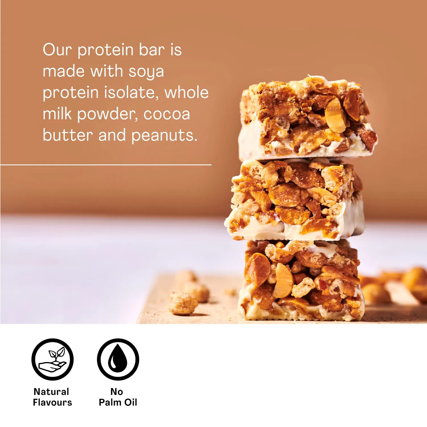 MaxiNutrition Salted Peanut Proteinriegel 18x46g 22% Protein