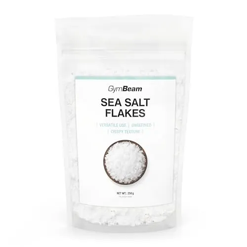 GymBeam Gourmet Küche Meersalzflocken 250 g unraffiniert