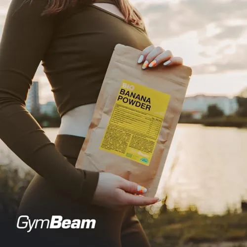 GymBeam Bio Bananenpulver 200g vegan zuckerfrei