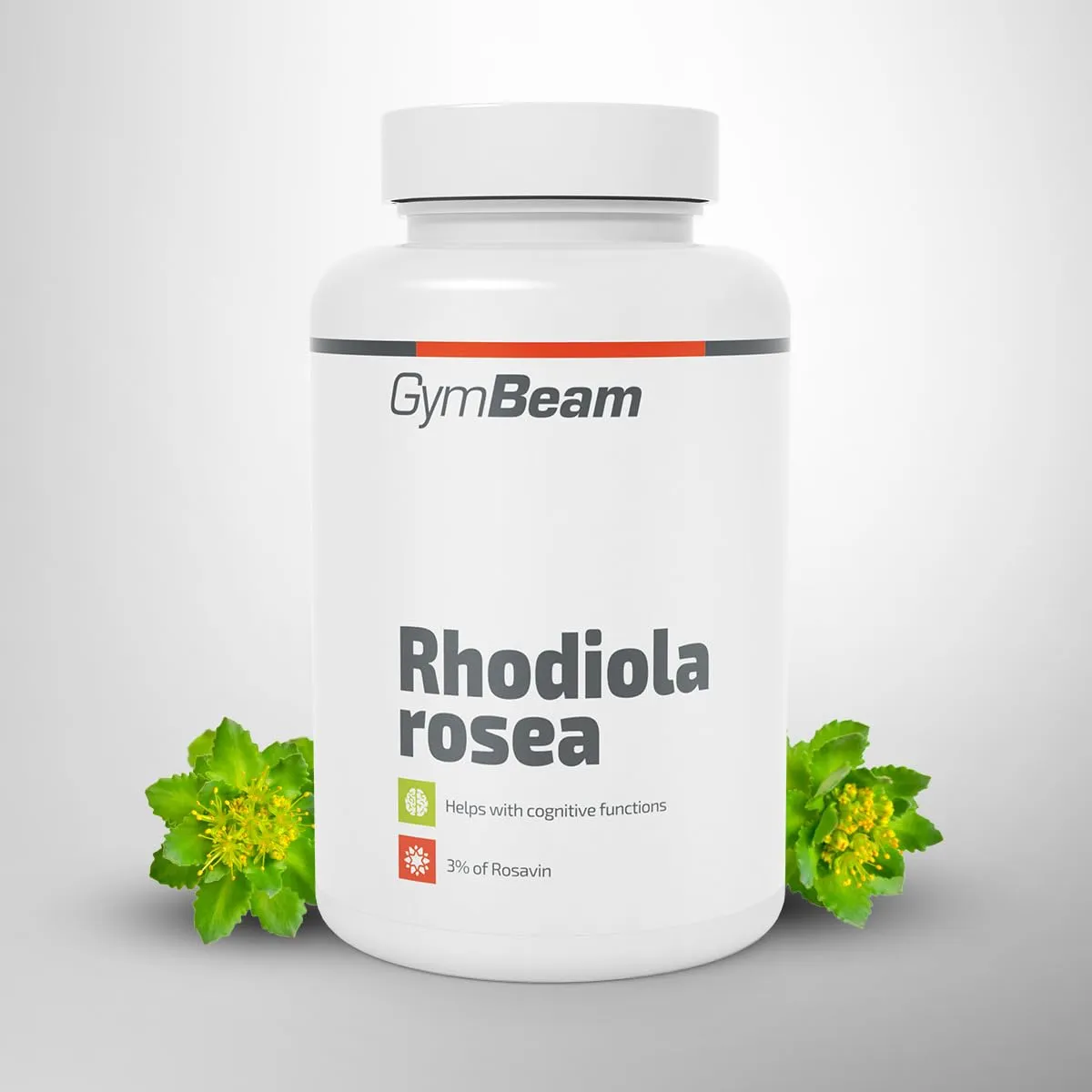 GymBeam Rhodiola Rosea Kapseln 90 Stück standardisiert