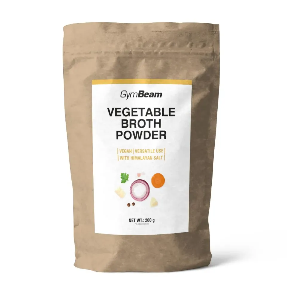GymBeam Gemüsebrühe-Pulver Gewürz 200 g vegan