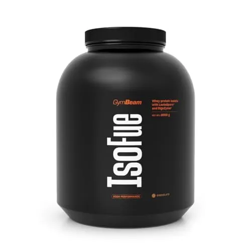 GymBeam IsoFue Whey Isolat Schokolade 2000 g laktosearm
