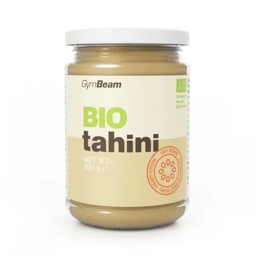 GymBeam BIO Tahini Sesampaste aus Sesam 300g cremig