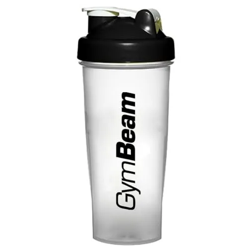 GymBeam Shaker-Flasche 700ml transparent BPA-frei mit Spirale