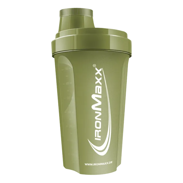 IronMaxx Shaker 700ml Navy Green mit Sieb