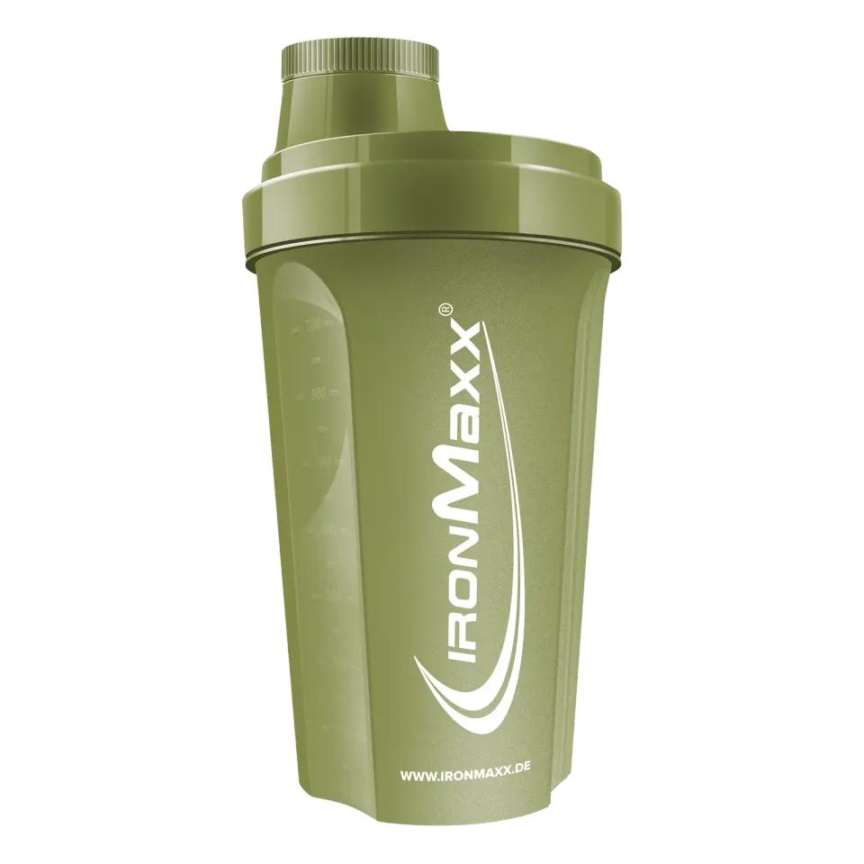 IronMaxx Shaker 700ml Navy Green mit Sieb