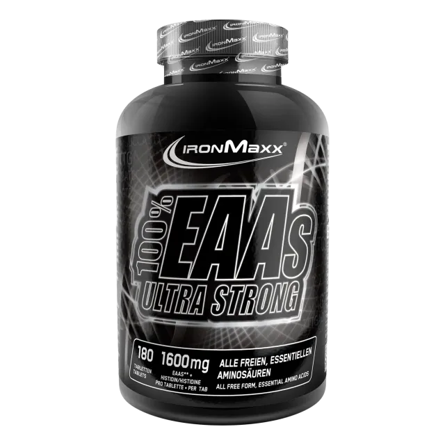 IronMaxx 100% EAAs Ultra Strong Tabletten 180 Stück Histidin