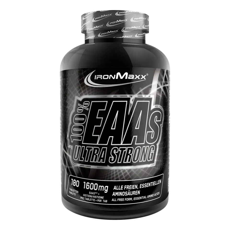IronMaxx 100% EAAs Ultra Strong Tabletten 180 Stück Histidin