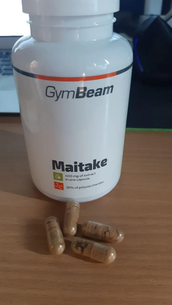 GymBeam Maitake Kapseln Grifola Frondosa Polysaccharide