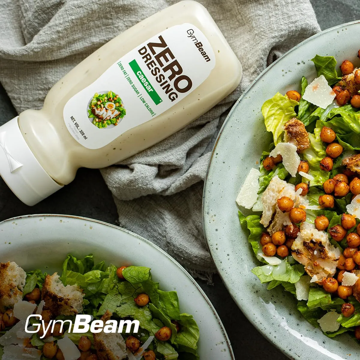 GymBeam ZERO Caesar Dressing 3x320 ml vegan