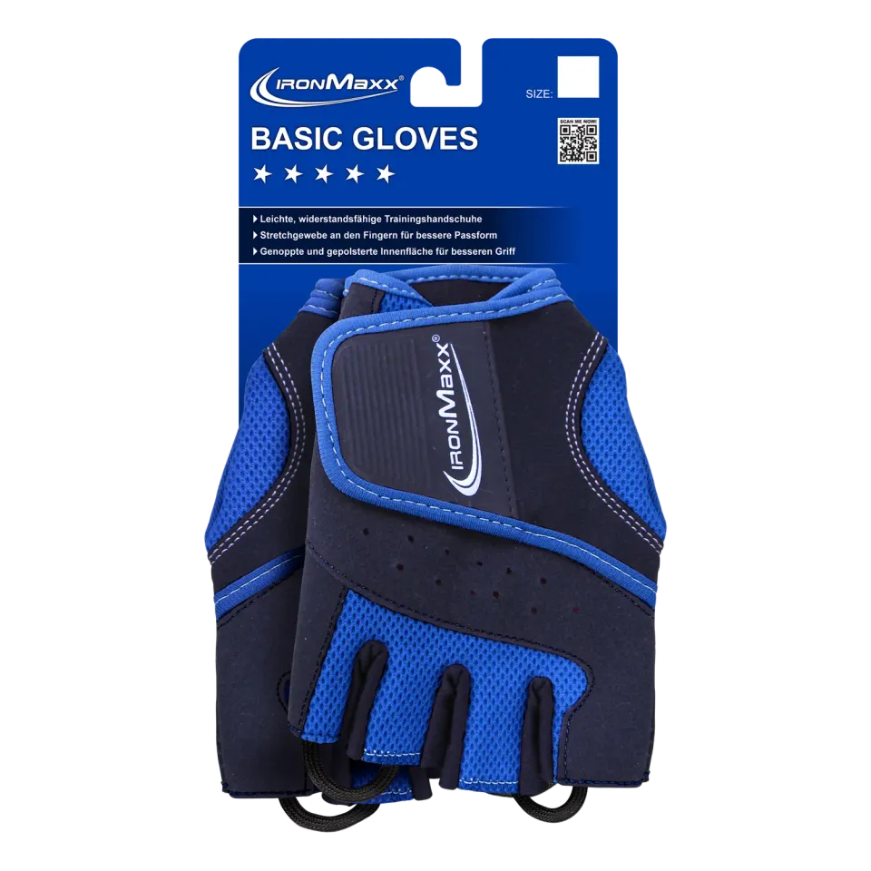 IronMaxx Trainingshandschuhe Basic Men S/M Kraftsport