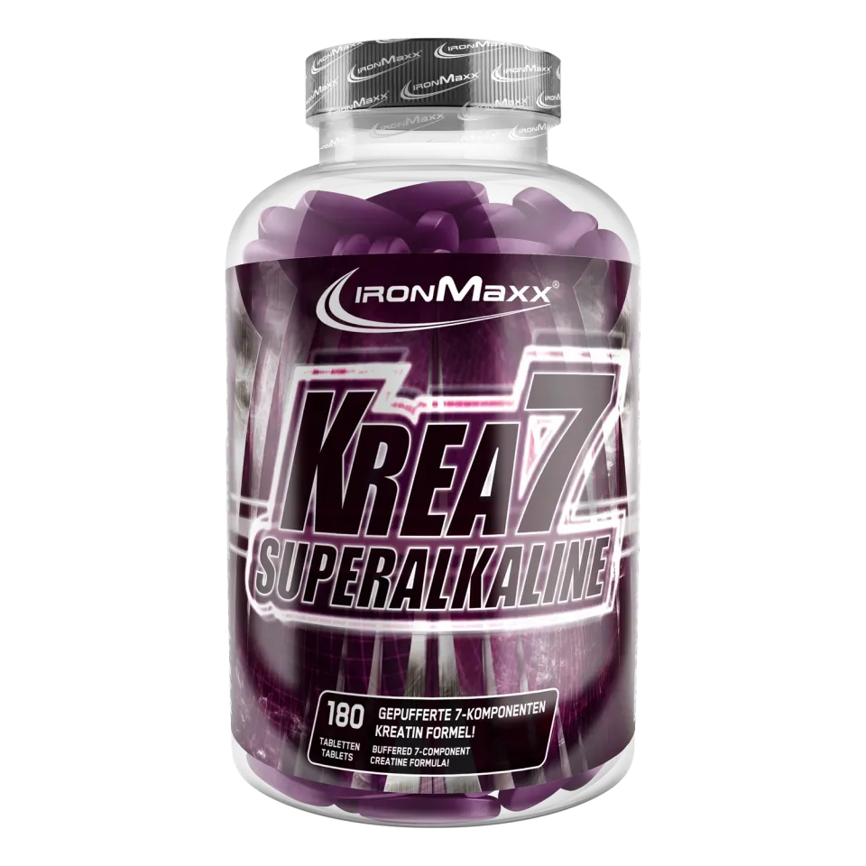 IronMaxx Krea7 Superalkaline Creatin Tabletten 180 Stück