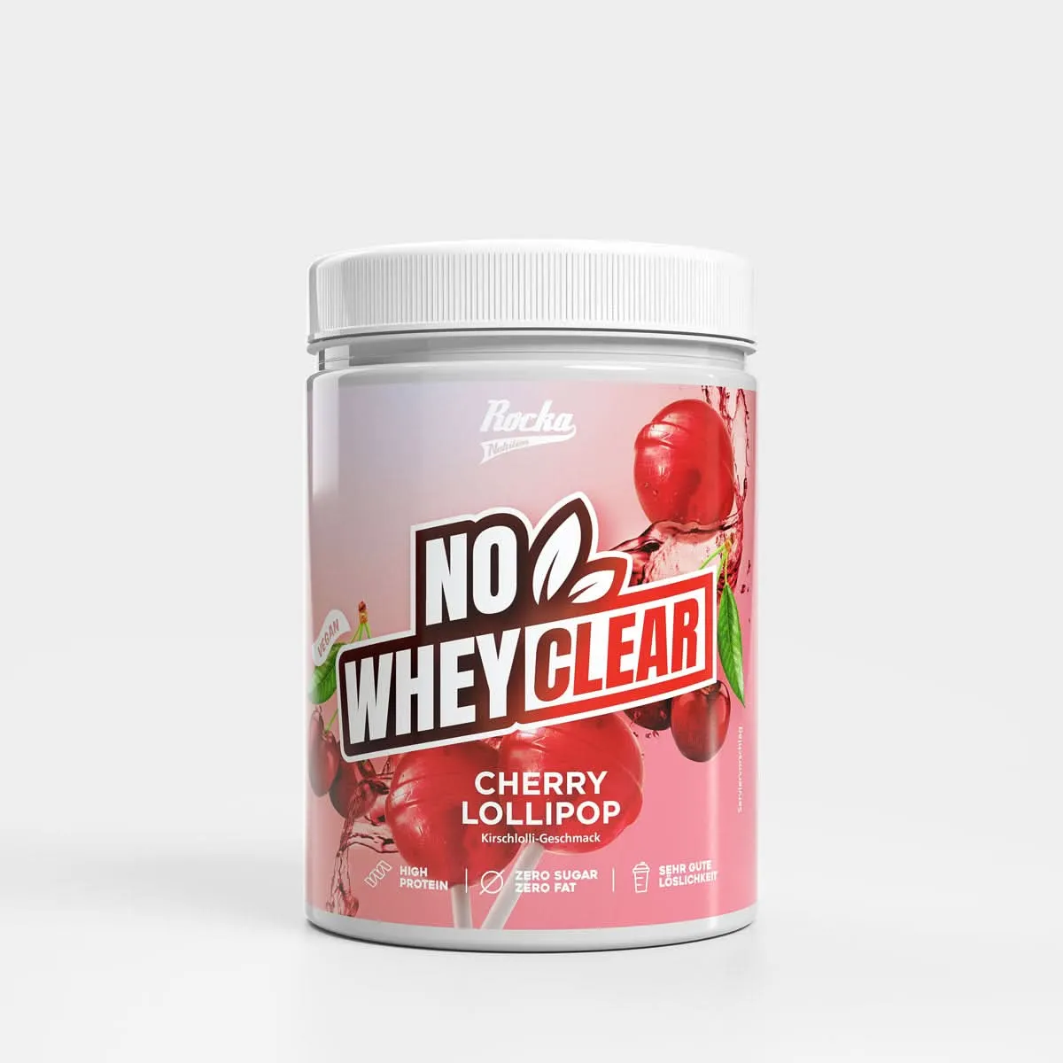 Rocka Nutrition Clear Protein Pulver fruchtig zuckerfrei