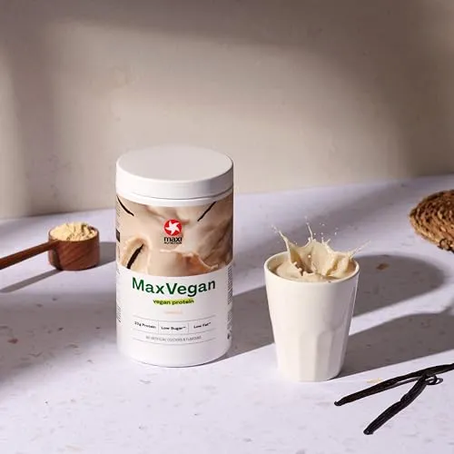 MaxiNutrition MaxVegan Protein Vanille 420g 23g