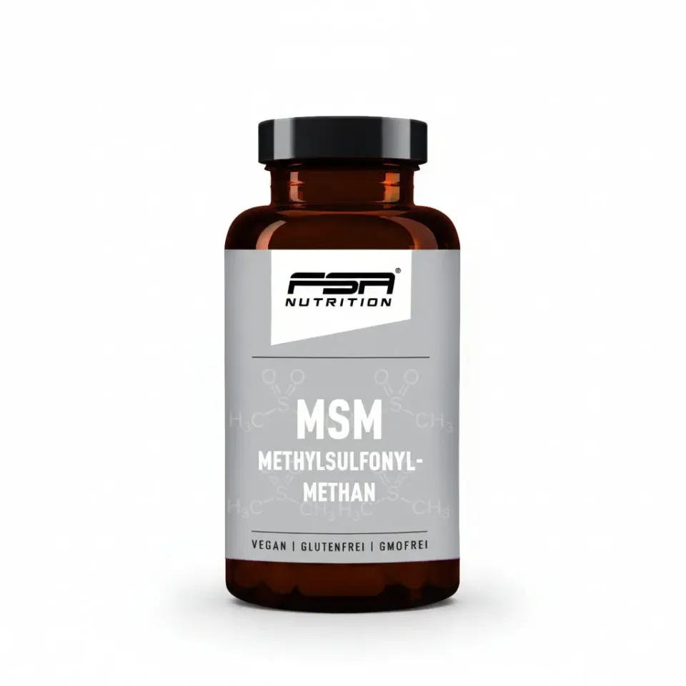 FSA Nutrition MSM Kapseln 1200 mg hochdosiert Schwefel