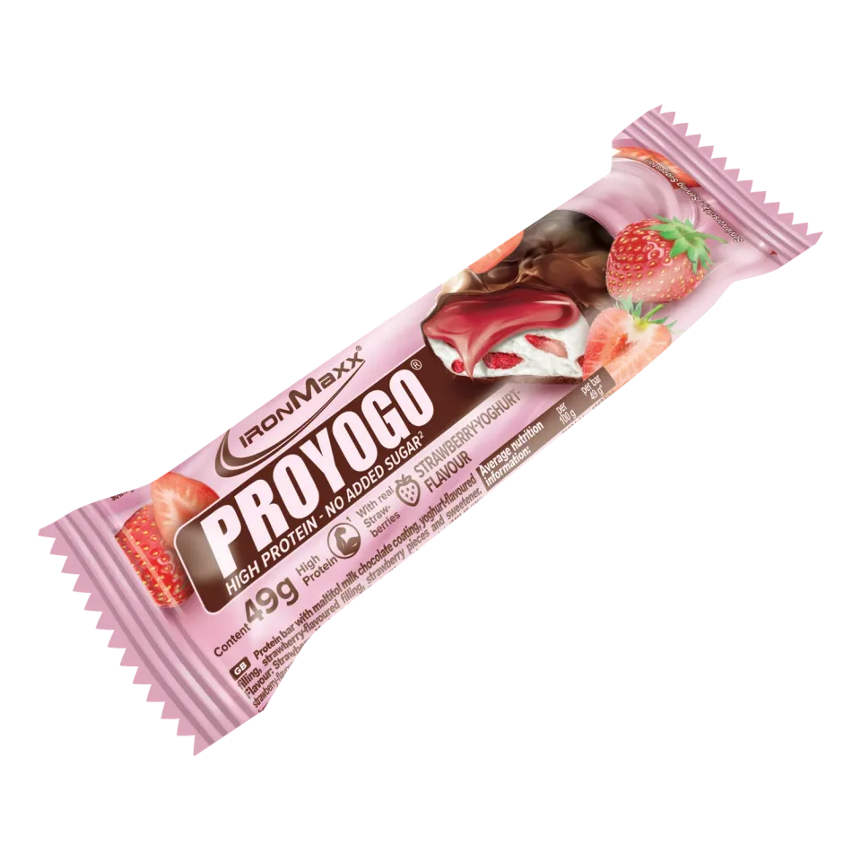 IronMaxx Protein 30 Proyogo Riegel 49g Strawberry Yoghurt