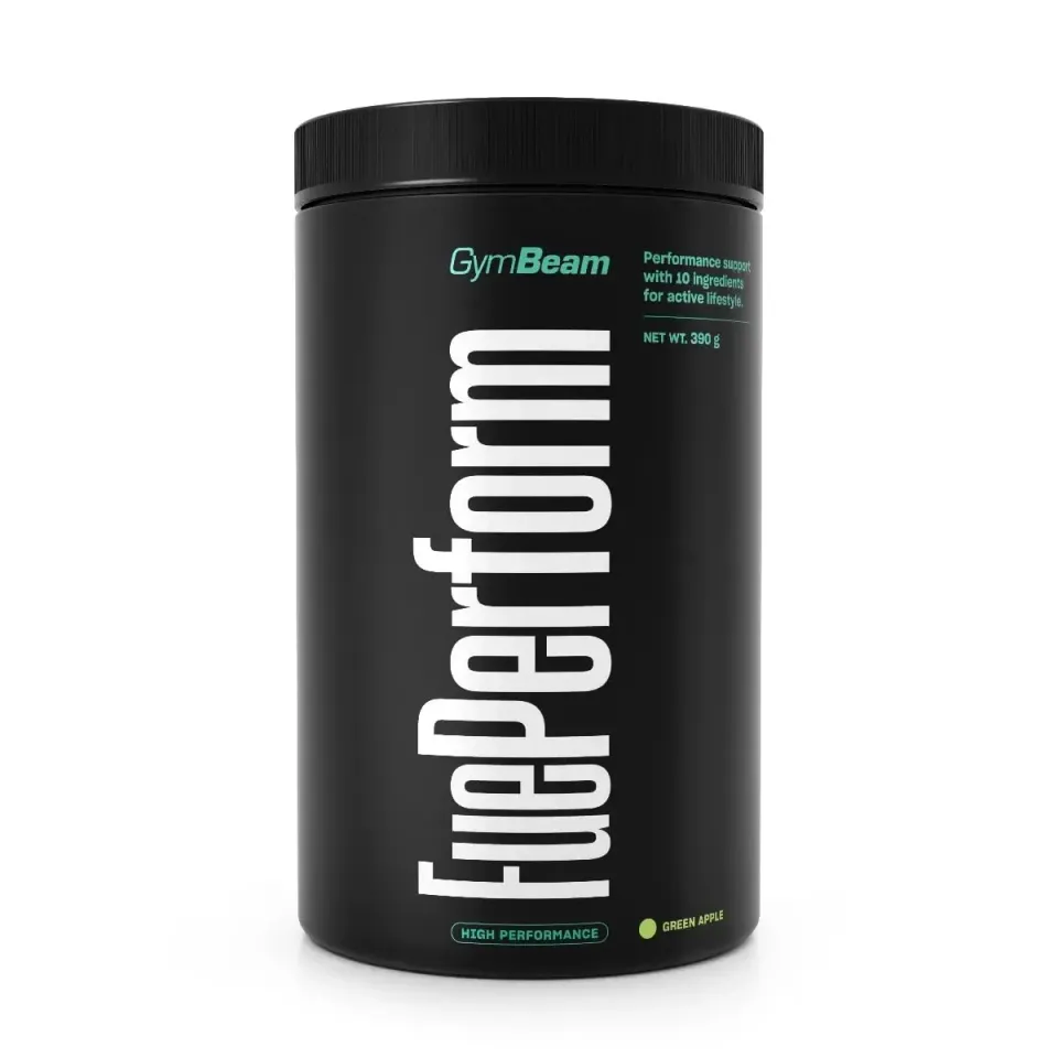 GymBeam FuePerform Pulver 390 g Grüner Apfel Kreatin