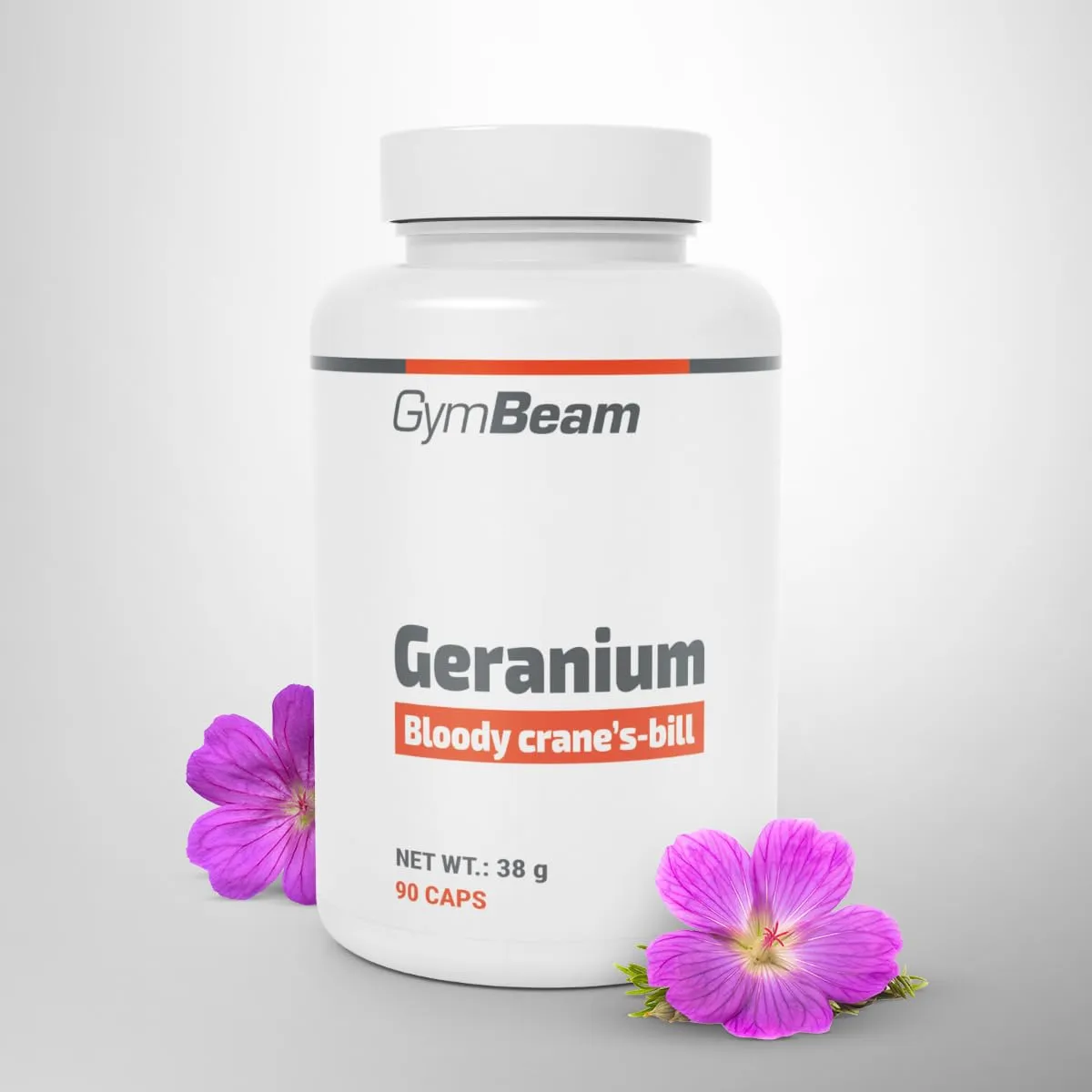 GymBeam Geranium Kapseln 90 Kapseln 20:1 Extrakt