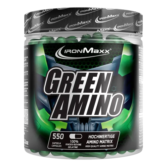 IronMaxx Green Amino Kapseln 550 Stück EAA