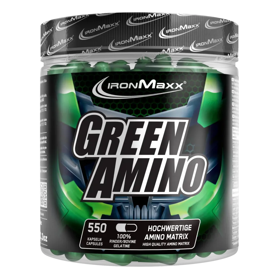 IronMaxx Green Amino Kapseln 550 Stück EAA