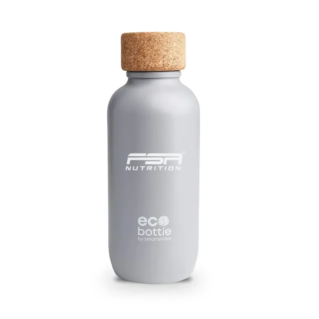 FSA Nutrition EcoBottle Shaker Grau für Proteinshakes