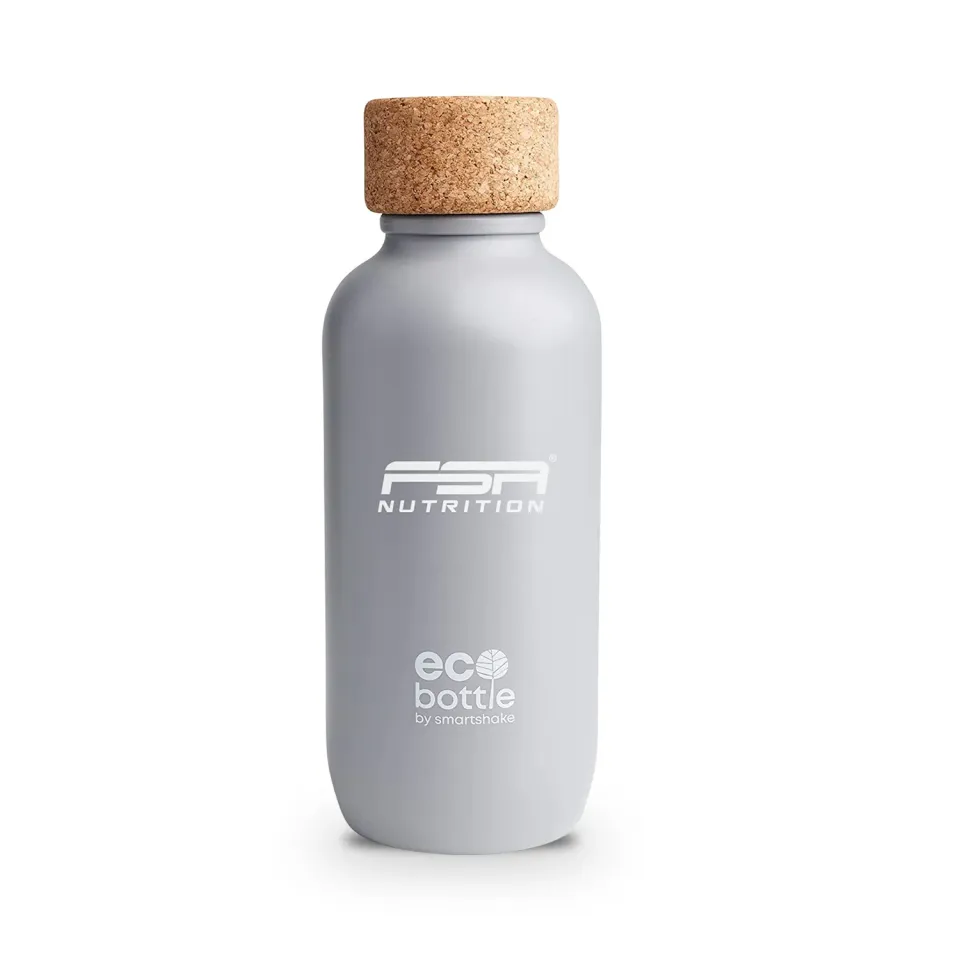 FSA Nutrition EcoBottle Shaker Grau für Proteinshakes