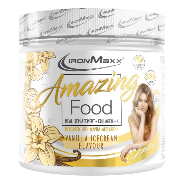 IronMaxx Amazing Food Pulver 330g Vanilla Ice Cream Diät