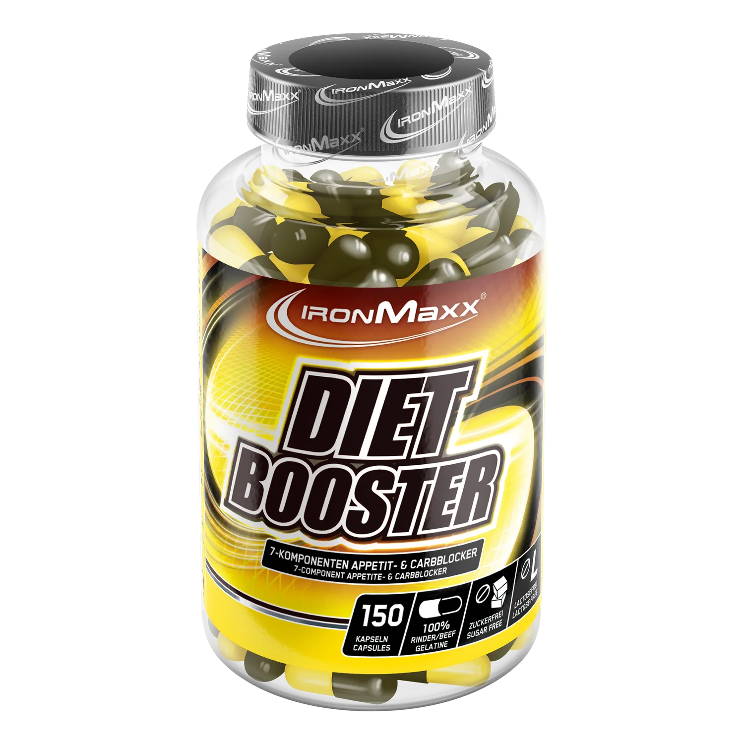 IronMaxx Dietbooster Diät-Kapseln 150 Kapseln vegan