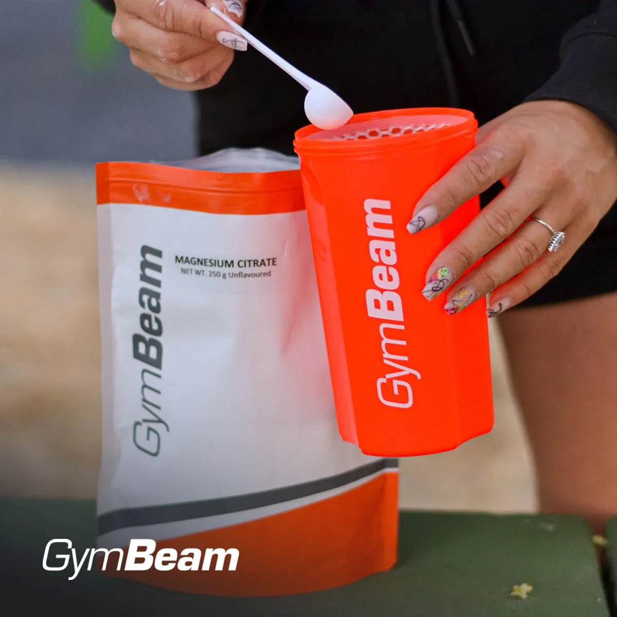 GymBeam Magnesiumcitrat Pulver 250 g löslich