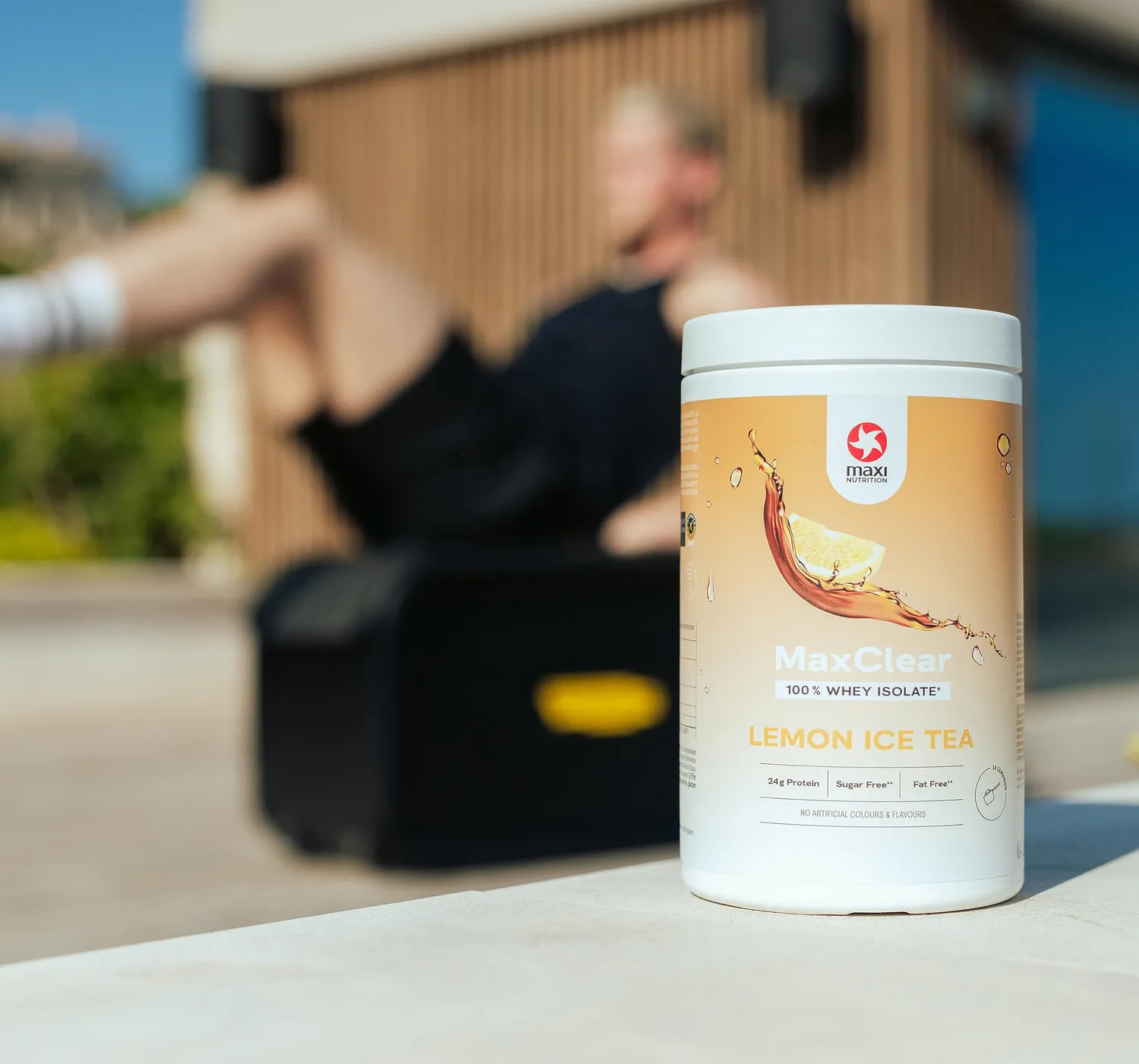 MaxiNutrition MaxClear Lemon Ice Tea Clear Whey 420g 24g Protein