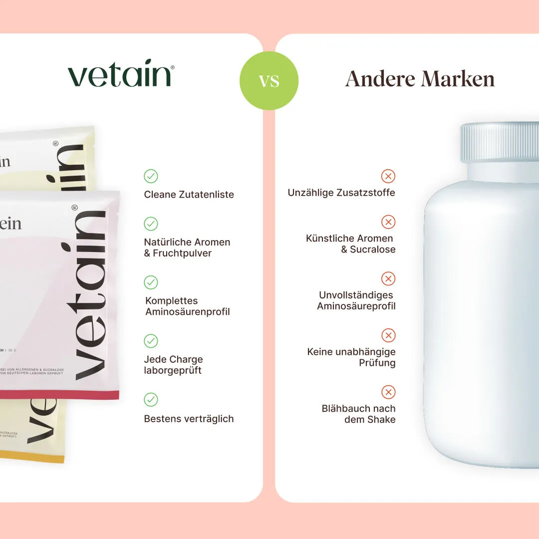Vetain Clear Protein Probe 30g Sorte wählbar vegan
