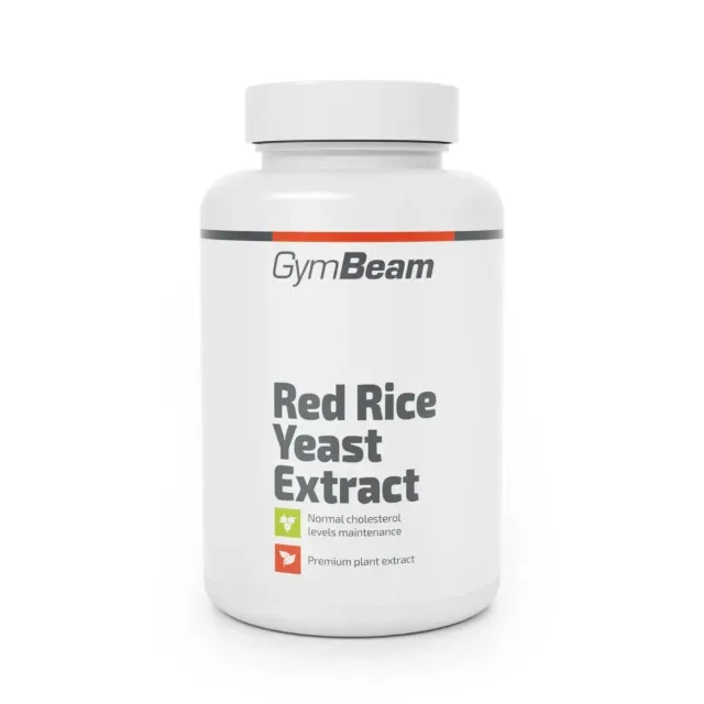 GymBeam Roter Reishefeextrakt Kapseln 90 Stück vegan