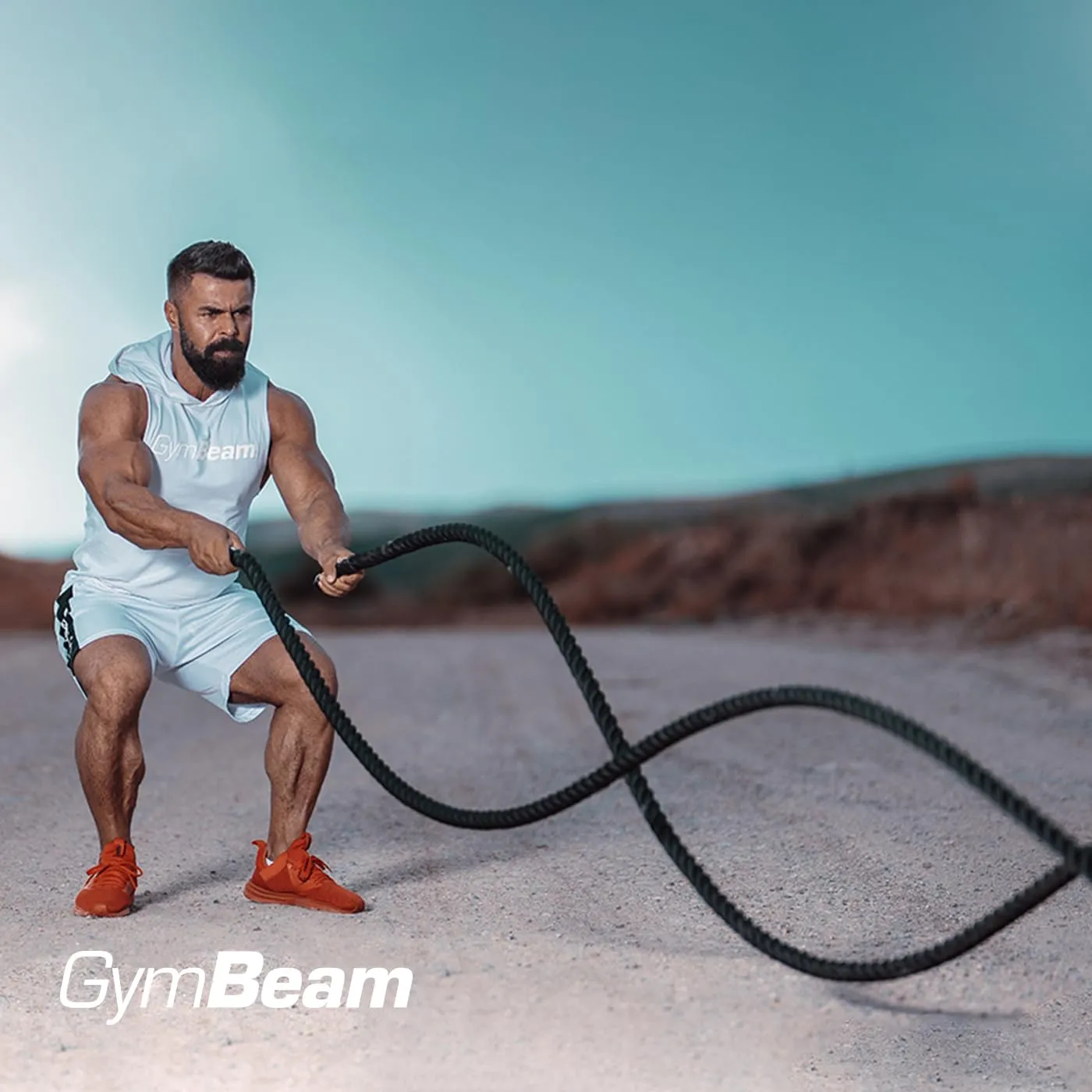 GymBeam Battle Rope Trainingsseil 12 m