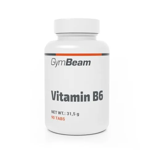 GymBeam Vitamin B6 Kapseln 90 Stück für Nerven
