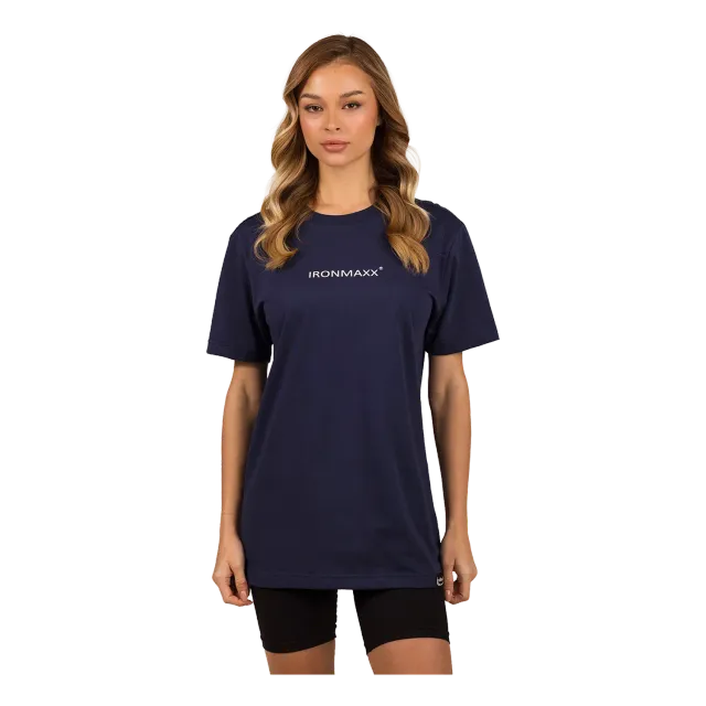 IronMaxx Sculpt Luxe T-Shirt Damen M Dunkelblau weich